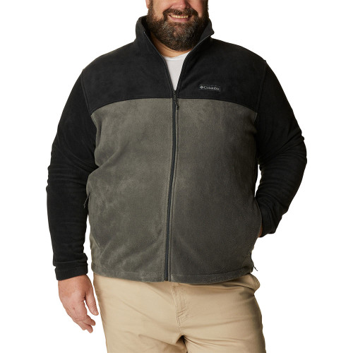 Men's Columbia Steens Mountain Full Zip 2.0 Tall Black Grill Jacket