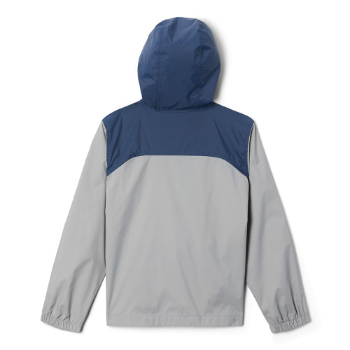 Boys' Columbia Glennaker Rain Jacket Columbia Grey / Dark Mountain Back Boys' Columbia Glennaker Rain Jacket Columbia Grey / Dark Mountain Back