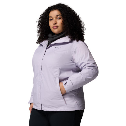 アンパスィ　レディースジャケット　LL Columbia Women's Arcadia II Plus Size Rain Jacket - Plus Size