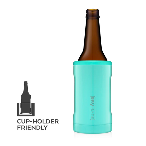 BruMate Hopsulator 12 oz Bott'l Cooler - Aqua