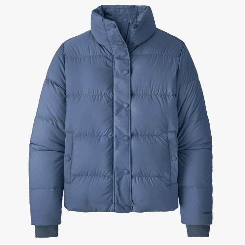 Women's Patagonia Silent Down Jacket Wooly Blue