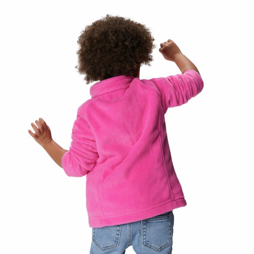 Toddler Girl's Columbia Benton Springs Fleece Jacket 695PinkIce Back Toddler Girl's Columbia Benton Springs Fleece Jacket 695PinkIce Back