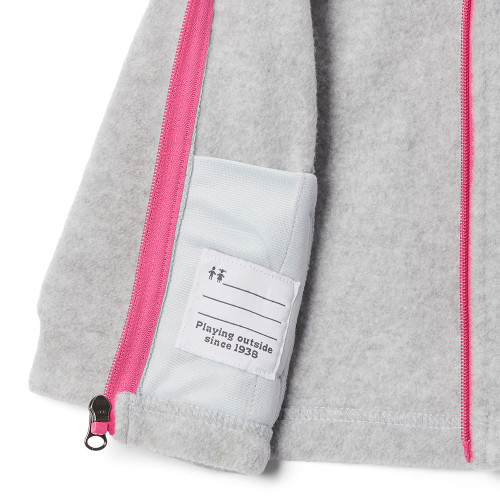 Infant Girls' Columbia Benton Springs Fleece Jacket Cirrus Grey Inside Infant Girls' Columbia Benton Springs Fleece Jacket Cirrus Grey Inside