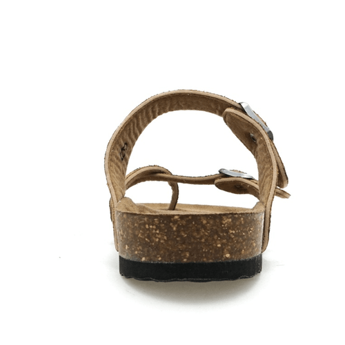 Women's Pierre Dumas® Bork-30 Sandal 452 Leopard Print Back