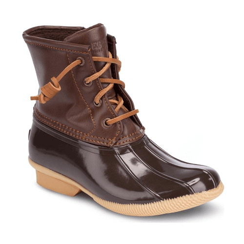 Kids' Sperry Saltwater Duck Boot Brown - Main Image