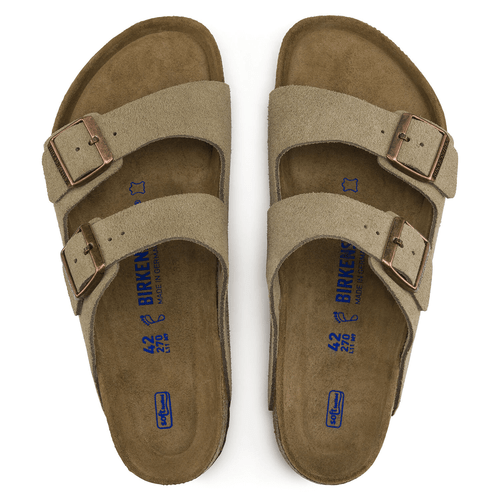 Birkenstock Women's Taupe Arizona Soft Footbed Sandal