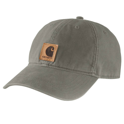 Men's Carhartt Washed Canvas Dusty Olive Green Cap
