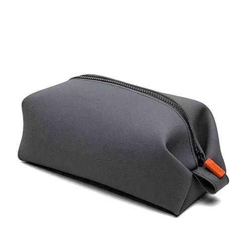 Men's Mad Man Dark Grey Waterproof Silicone Toiletry Bag