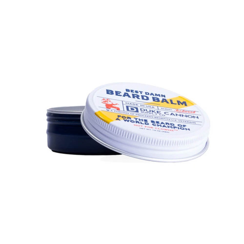 Men's Duke Cannon Best  Beard Balm Open Men's Duke Cannon Best  Beard Balm Open