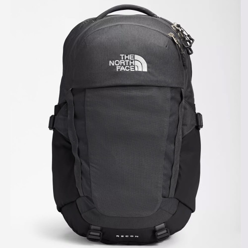 Men's The North Face Recon Updated Backpack YLMAsphaltGreyLightHeather Front Men's The North Face Recon Updated Backpack YLMAsphaltGreyLightHeather Front