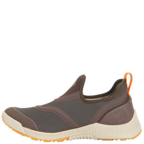 Men's The Original Muck Boot Company Outscape Low Slip On Brown Sneaker side Men's The Original Muck Boot Company Outscape Low Slip On Brown Sneaker side