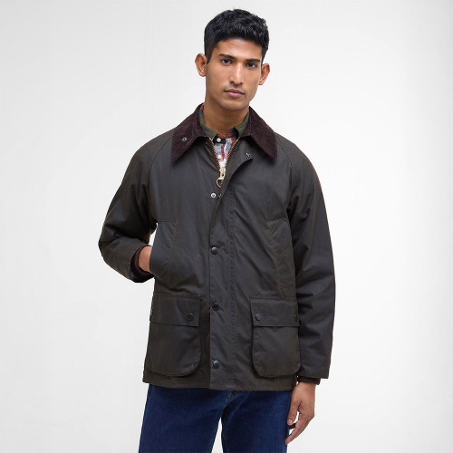 Men's Barbour Classic Bedale Olive Green Jacket