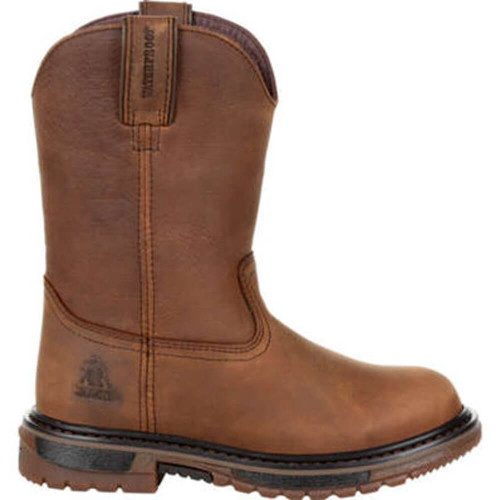 Youth Rocky Original Ride Flex Waterproof Western Boot Side