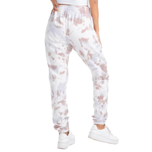 Women's Southern Shirt Co. Tie Dye Mulberry Sweatpants back Women's Southern Shirt Co. Tie Dye Mulberry Sweatpants back