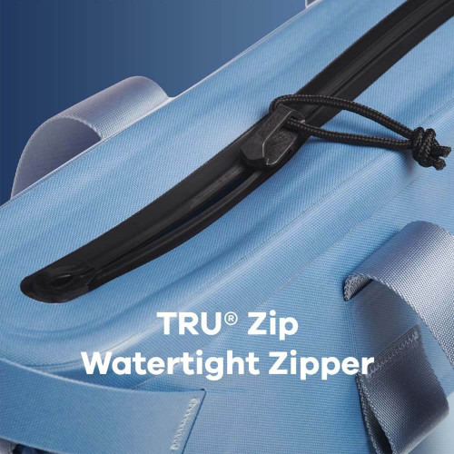 Hydro Flasl 26L Day Escape Soft Cooler Tote zipper closeup Hydro Flasl 26L Day Escape Soft Cooler Tote zipper closeup