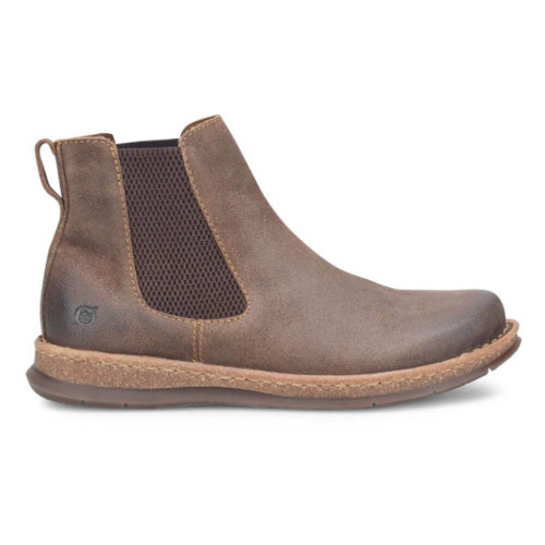 Men's Born Brody Taupe Boot side Men's Born Brody Taupe Boot side