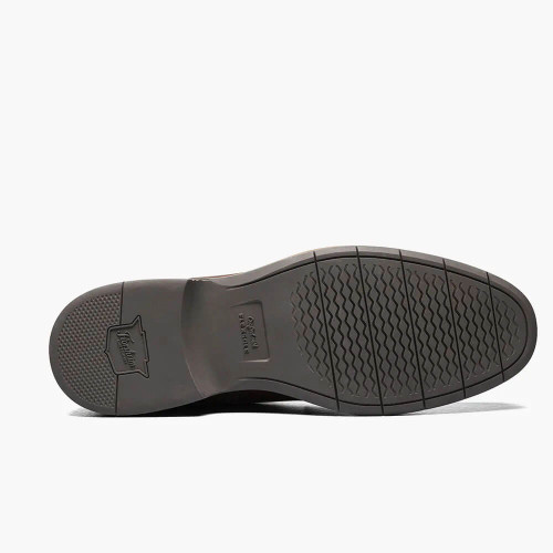 Men's Florsheim Norwalk Plain Toe Oxford 222Cognac Tumbled Bottom