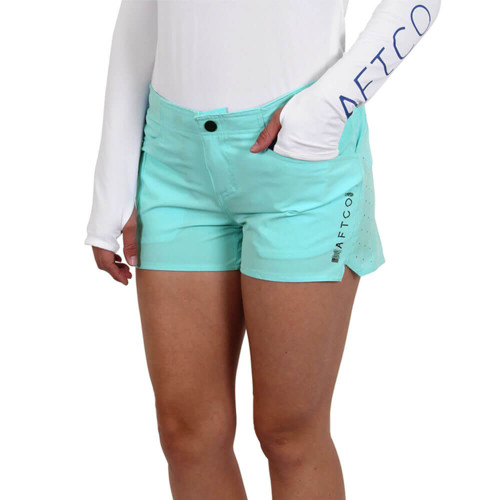 5FIN BY AFTCO Women's 5Fin Short Shorts