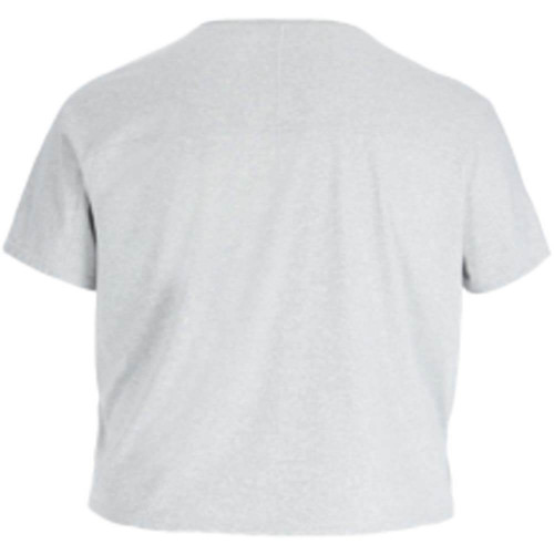 Women's The North Face Short Sleeve Plus Size Dawndream Relaxed Light Grey Heather Tee back