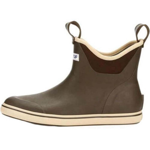 Men's XTRATUF 6" Ankle Deck Boot - Chocolate / Tan Side