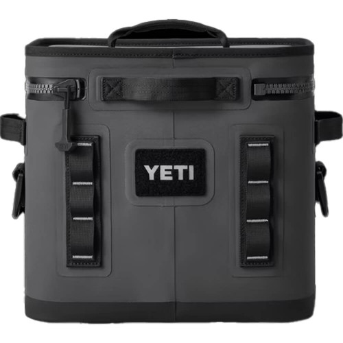 Yeti Hopper Flip 12 Soft Cooler - Charcoal Back