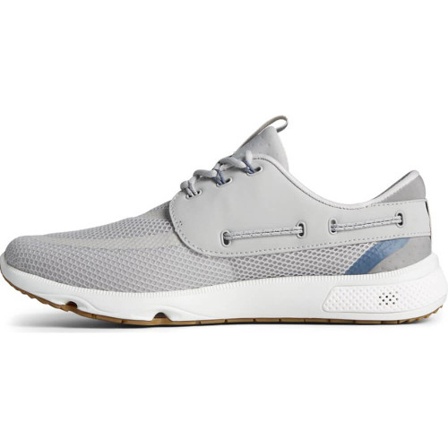 サービス・エース Men's Sperry 7 Seas 3-Eye Sneaker in Grey