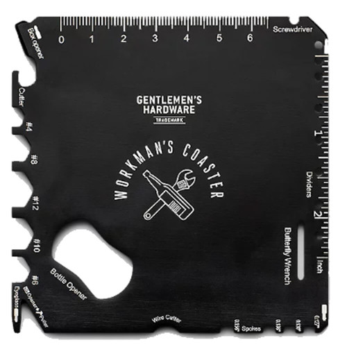 Gentlemen's Hardware Workman's Coaster Set Front