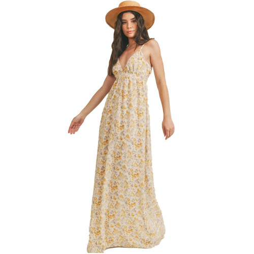 Women's Sadie and Sage Girl From Ipanema Maxi Dress Front