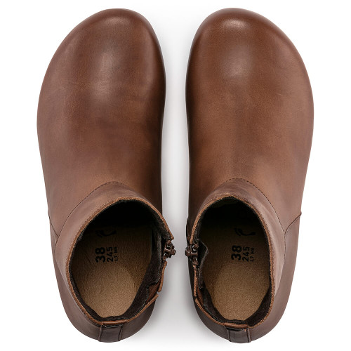 Women's Birkenstock Ebba Leather Boot - Cognac pair Women's Birkenstock Ebba Leather Boot - Cognac pair