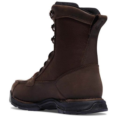 Men's Danner Sharptail 8" Dark Brown Boot back