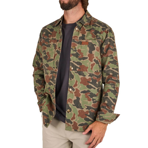 Men's Marsh Wear The Delano Shacket Rock Copahee Camo Model