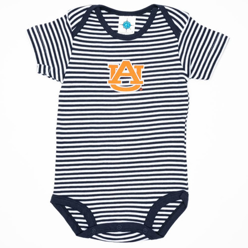Infant Boys' Creative Knitwear Auburn Striped Bodysuit