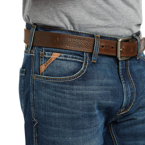 Men's Ariat M5 Straight Stretch Madera Jean -Closeup