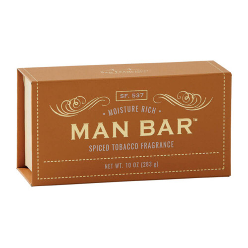 Commonwealth Soap Spiced Tobacco Moisture Rich Man Bar