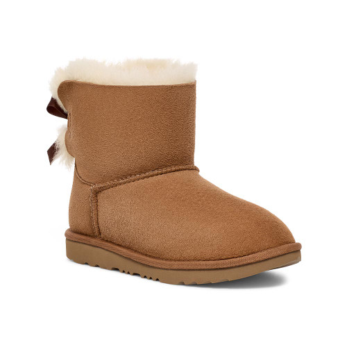Girls' UGG Mini Bailey Bow II Chestnut Brown