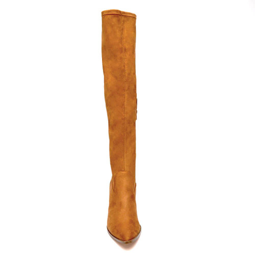 Women's Coconuts by Matisse Broadway Over-the-Knee Boot Tan Front
