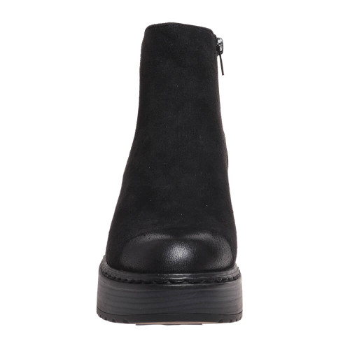 Women's Pierre Dumas Susan-1 Black Boot front