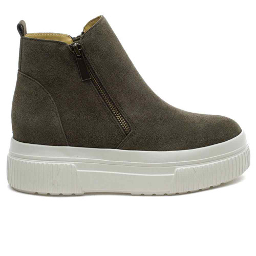 Women's J/Slides Wyona Mid Cut Khaki Bootie side