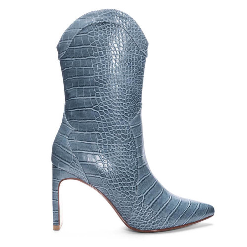 Women's Chinese Laundry Forester Western Boot - Blue side