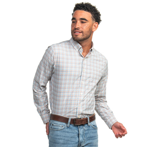 Men's Southern Shirt Co. Samford Check Button Up Shirt | Eagle Eye ...