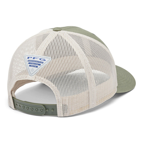 Men's Columbia PFG Snap Back Fish Flag Cap Cypress / Fossil Back Men's Columbia PFG Snap Back Fish Flag Cap Cypress / Fossil Back