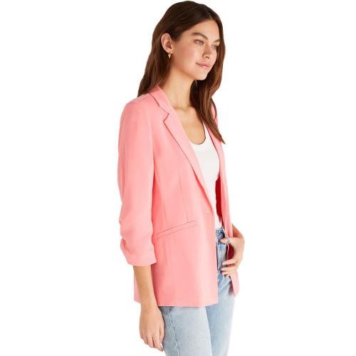Women's Z Supply Cinema Blazer Sunkist Coral Side