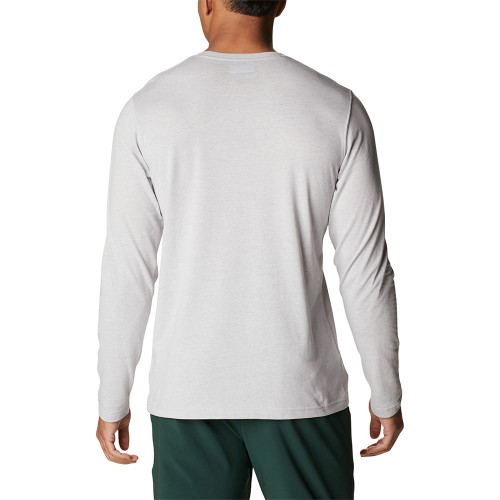 Men's Columbia Thistletown Hills Crewneck Tee Columbia Grey Heather Back