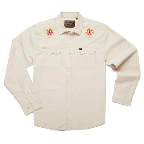 Men's Howler Brothers Crosscut Deluxe Shirt flat