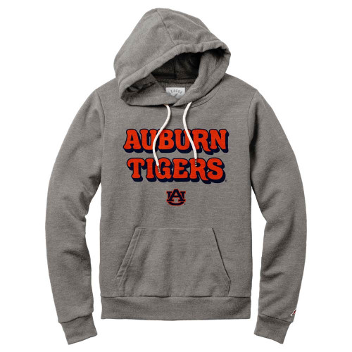 Women's L2 Auburn Victory Spring Hooded Fall Heather Grey Pullover
