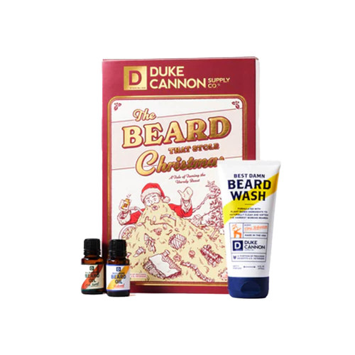 Duke Cannon Beardbook Beard That Stole Christmas Set