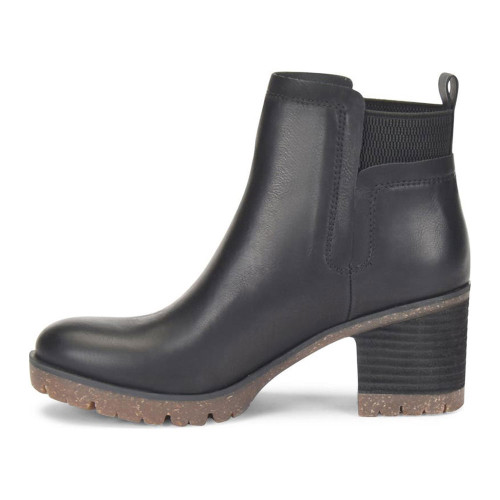 Women's Korks Elsie Black Bootie side