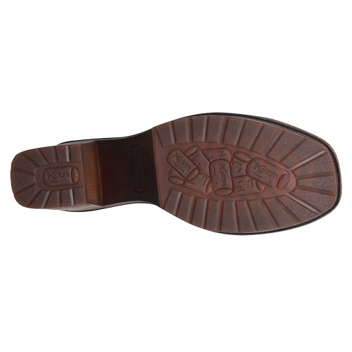 Women's Korks Robin Clog Dark Brown Bootie sole Women's Korks Robin Clog Dark Brown Bootie sole