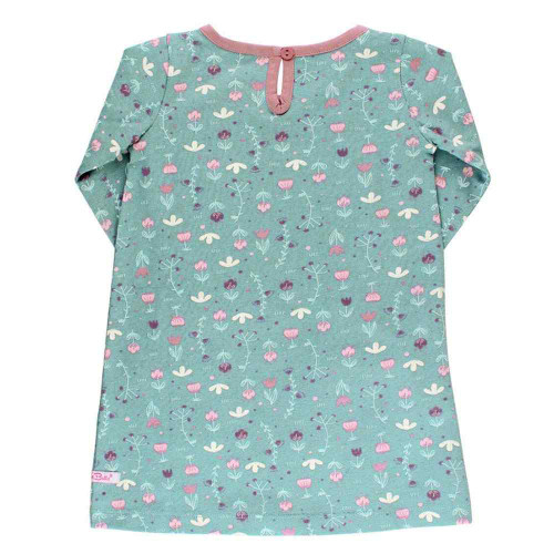 Infant Girls' Ruffle Butts Pocket Dress - Fall Floral Back