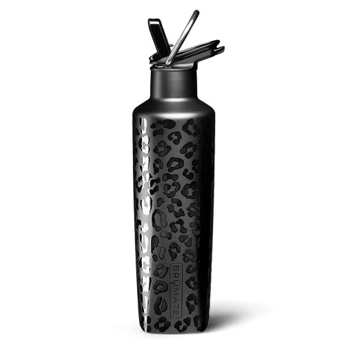 Brumate 16 oz Rehydration Mini Onyx Leopard Bottle